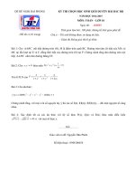 ĐỀ THI HỌC SINH GIỎI CÁC TRƯỜNG CHUYÊN DUYÊN HẢI VÀ ĐBBB NĂM 2015 -Toán 10 trường Chuyên Hải Phòng