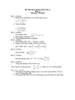 Đề thi học sinh giỏi Toán lớp 12 tỉnh Thanh Hóa số 22