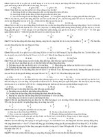 Đề thi tốt nghiệp vật lý 12, thi thử quốc gia sưu tầm bồi dưỡng  (60)