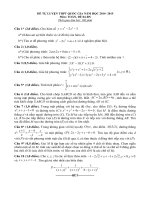 đề tự luyện THPT QG môn toán đề số 4