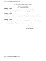 Đề thi môn kinh tế phát triển đại học thương mại (17)