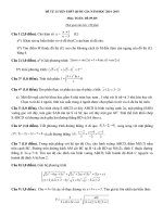 đề tự luyện THPT QG môn toán đề số 9