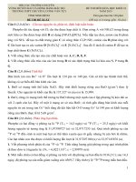 ĐỀ THI HỌC SINH GIỎI CÁC TRƯỜNG CHUYÊN DUYÊN HẢI VÀ ĐỒNG BẰNG BẮC BỘ NĂM 2015 -Hóa học  10 trường chuyên Ninh Bình