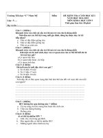 Đề Kiểm tra cuối học kì 1 Tiếng Việt lớp 5 số 8