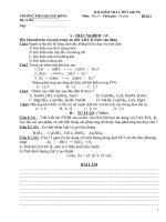 Hoá học 8 - đề kiểm tra, thi học kỳ, sưu tầm thi học sinh giỏi tham khảo ôn thi (12)
