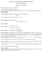 đề tự luyện THPT QG môn toán đề số 8