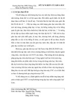 ứng dụng CNTT và truyền thông trong dạy học môn công nghệ CadCam.