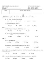 Đề thi học kỳ II 2014 2015 môn toán lớp 5 trường TH Chí Công 4