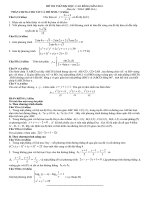 Đề thi thử đại học môn Toán số 49