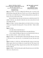 Đề thi đề xuất học sinh giỏi các trường chuyên khu vực duyên hải và đồng bằng bắc bộ môn lịch sử lớp 10 năm 2015 trường chuyên YÊN BÁI