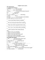 English 5 test for unit 6