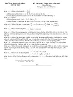 đề toán thi thử năm 2015 của bắc bình