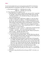 đề kiểm tra môn kế toán tài chính đại học thương mại