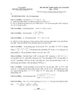 đề toán thi thử năm 2015 của trường bạch đằng