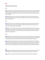 Bộ đề thi môn Quản Trị Chiến Lược(2013) đại học thương mại