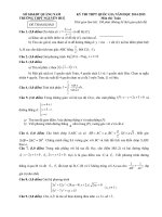 đề toán thi thử năm 2015 số 9