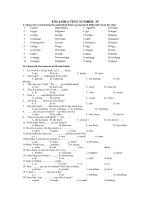 ENGLISH 6 TEST NUMBER  35
