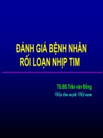 Đánh giá bệnh nhân rối loạn nhịp tim