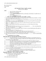 Đề thi môn kinh tế phát triển đại học thương mại (20)