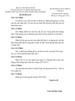 Đề thi đề xuất học sinh giỏi các trường chuyên khu vực duyên hải và đồng bằng bắc bộ môn lịch sử lớp 10 năm 2015 trường chuyên NAM ĐỊNH