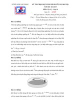 ĐỀ THI HỌC SINH GIỎI CÁC TRƯỜNG CHUYÊN DUYÊN HẢI VÀ ĐỒNG BẰNG BẮC BỘ NĂM 2015 -Vật lý  10 trường chuyên Hải Phòng