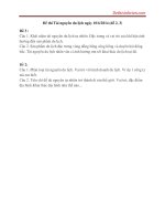 Đề thi môn Tài nguyên du lịch ngày 10.06.2014.đề2.3 đại học thương mại