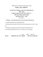 ĐỀ thi tốt nghiệp cao đẳng nghề ngành nguội sửa chữa máy công cụ phần thực hành và đáp án mã (7)