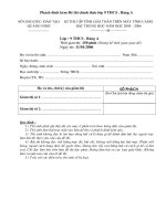 Đề thi học sinh giỏi lớp 9 giải toán trên máy tính CASIO số 5