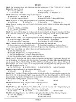 đề thi thử đại học lần 3 năm 2014