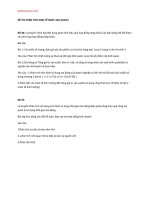 ĐỀ THI PHÂN TÍCH KINH TẾ NGÀY 18.12.2014 đại học thương mại