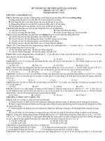 Đề thi tốt nghiệp vật lý 12, thi thử quốc gia sưu tầm bồi dưỡng  (35)