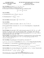 đề toán thi thử năm 2015 số 3