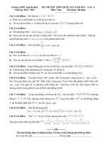 Đề thi thử THPT Quốc gia môn Toán 2015 số 74