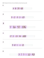 GMAT TESTING - TÍNH TOÁN DÃY SỐ