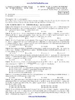 hoá thi thử đại học năm 2014 chuyên lương thế vinh