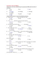 ENGLISH 7 TEST NUMBER 2