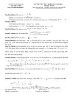 đề toán thi thử năm 2015 số 14