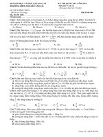 Đề thi tốt nghiệp vật lý 12, thi thử quốc gia sưu tầm bồi dưỡng  (7)