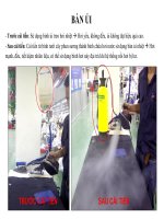 MỘT SỐ VÍ DỤ VỀ CẢI TIẾN TRONG NGÀNH MAY