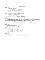 đề luyện thi HSG toán 9 đề 9