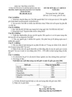 Đề thi đề xuất học sinh giỏi các trường chuyên khu vực duyên hải và đồng bằng bắc bộ môn đia lý lớp 10 năm 2015 trường chuyên YÊN BÁI