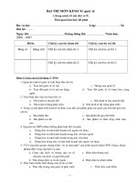 Bộ đề thi trắc nghiệm Kinh Tế Quốc Tế 9