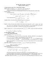 Đề thi thử đại học môn Toán số 27