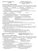 Đề môn vật lý 9 kiển tra, thi học sinh giỏi, tuyển sinh vào 10 chuyên sưu tầm bồi dưỡng (20)