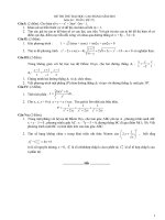Đề thi thử đại học môn Toán số 37