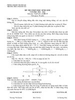 Đề môn vật lý 9 kiển tra, thi học sinh giỏi, tuyển sinh vào 10 chuyên sưu tầm bồi dưỡng (46)