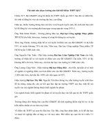 Thí sinh nên chọn trường nào khi biết điểm thi THPT quốc gia năm 2015