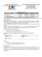 Đề thi chính thức kì thi học sinh giỏi các trường chuyên khu vực duyên hải và đồng bằng bắc bộ năm 2015 môn Tin khối 10 của trường chuyên