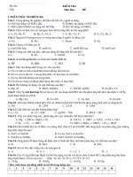 Đề hoá học lớp 10 - ôn thi kiểm tra, thi học sinh giỏi sưu tầm tham khảo (2)