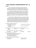 TOEFL READING COMPREHENSION TEST  44